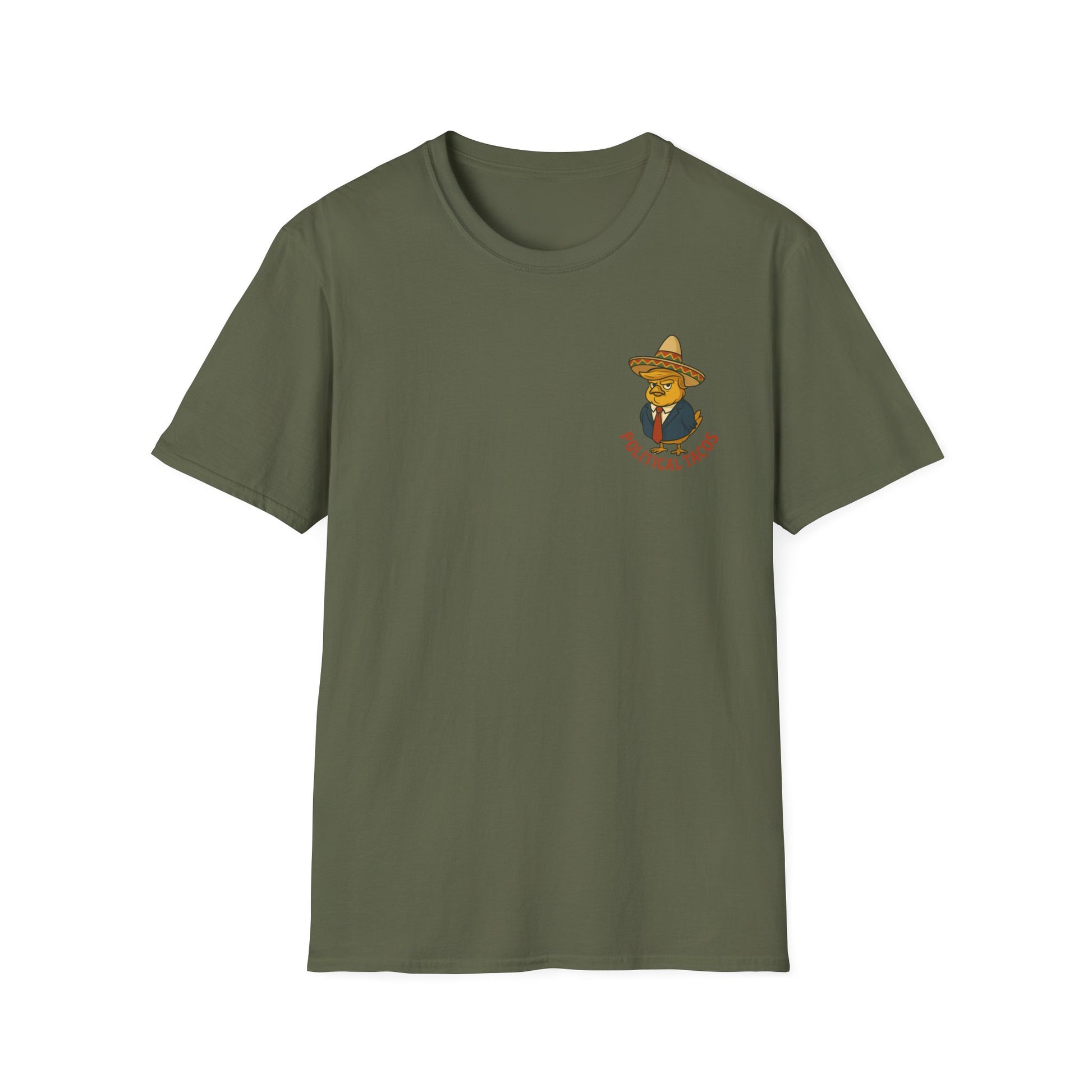 Political Tacos T-Shirt 100% Cotton