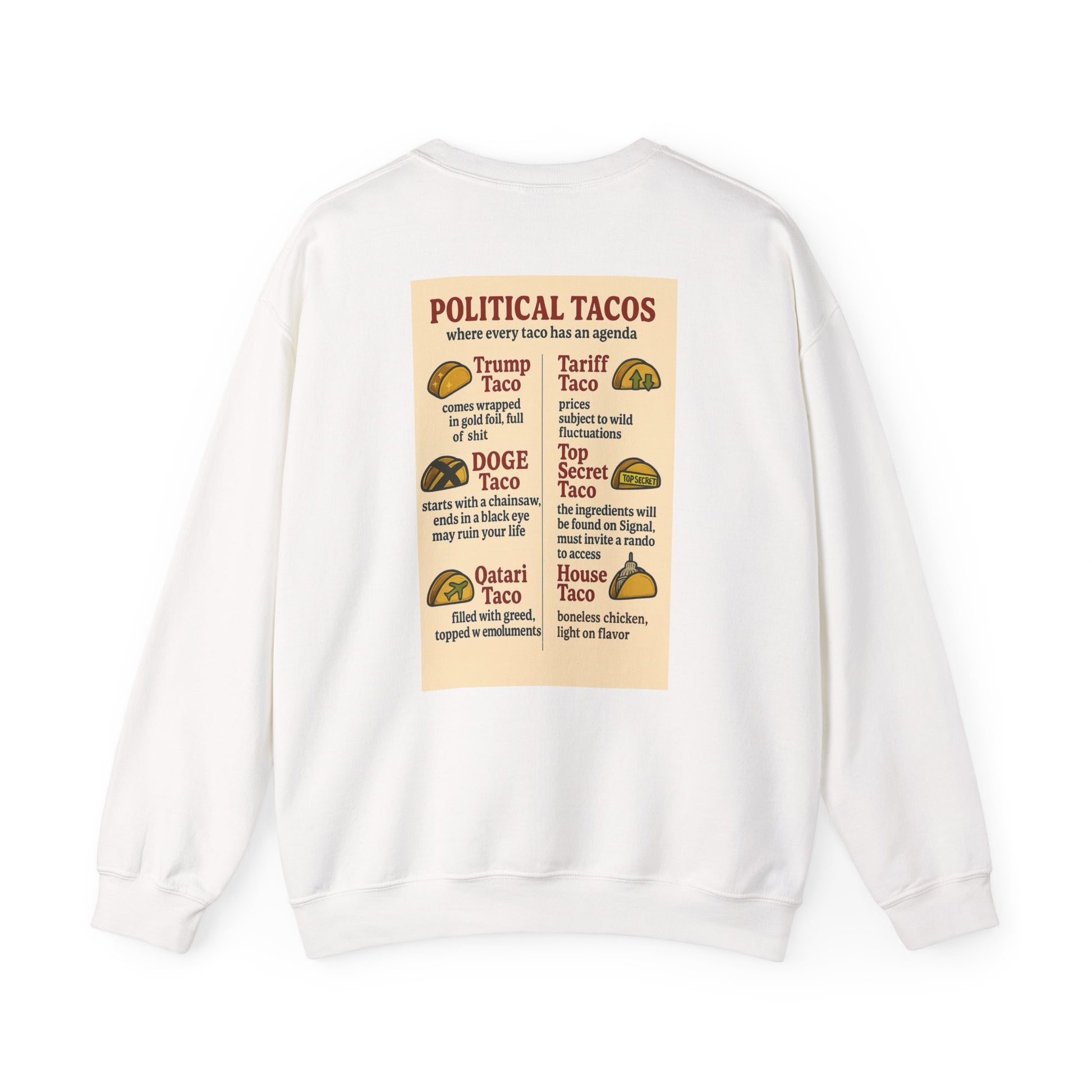 Political Tacos Crewneck