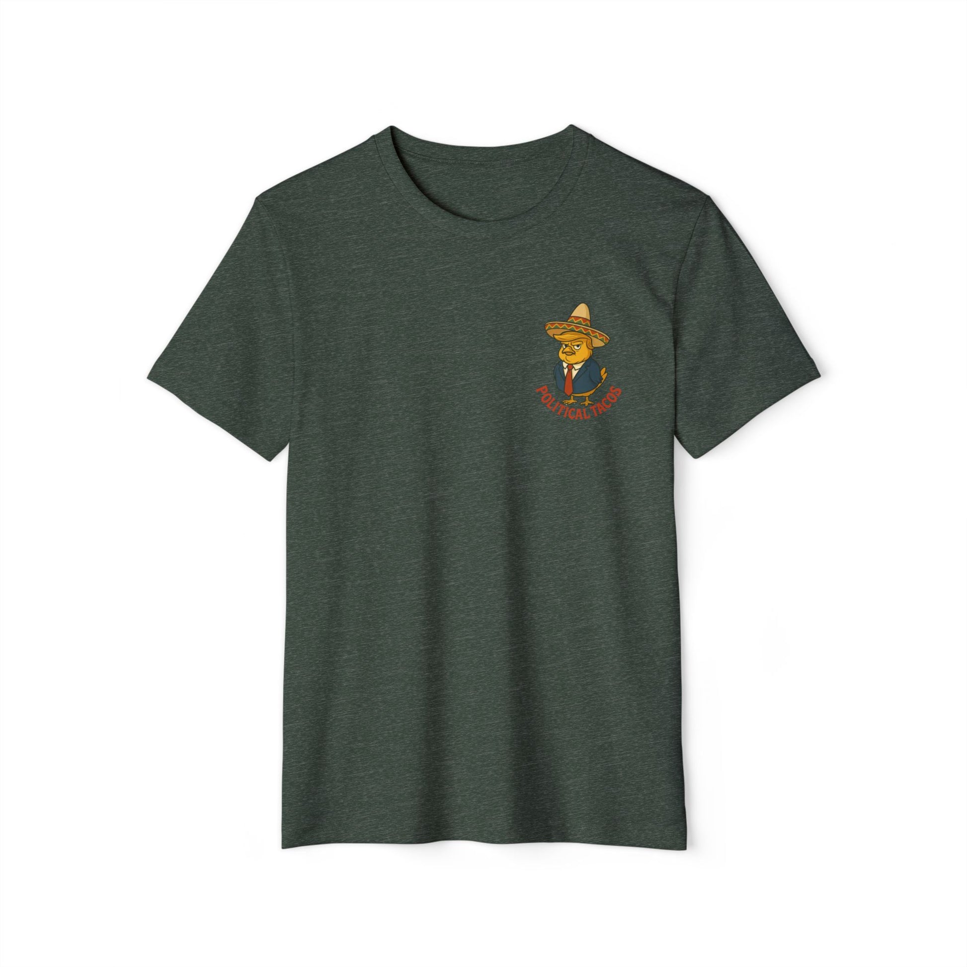 Political Tacos T-Shirt 45% Polyester