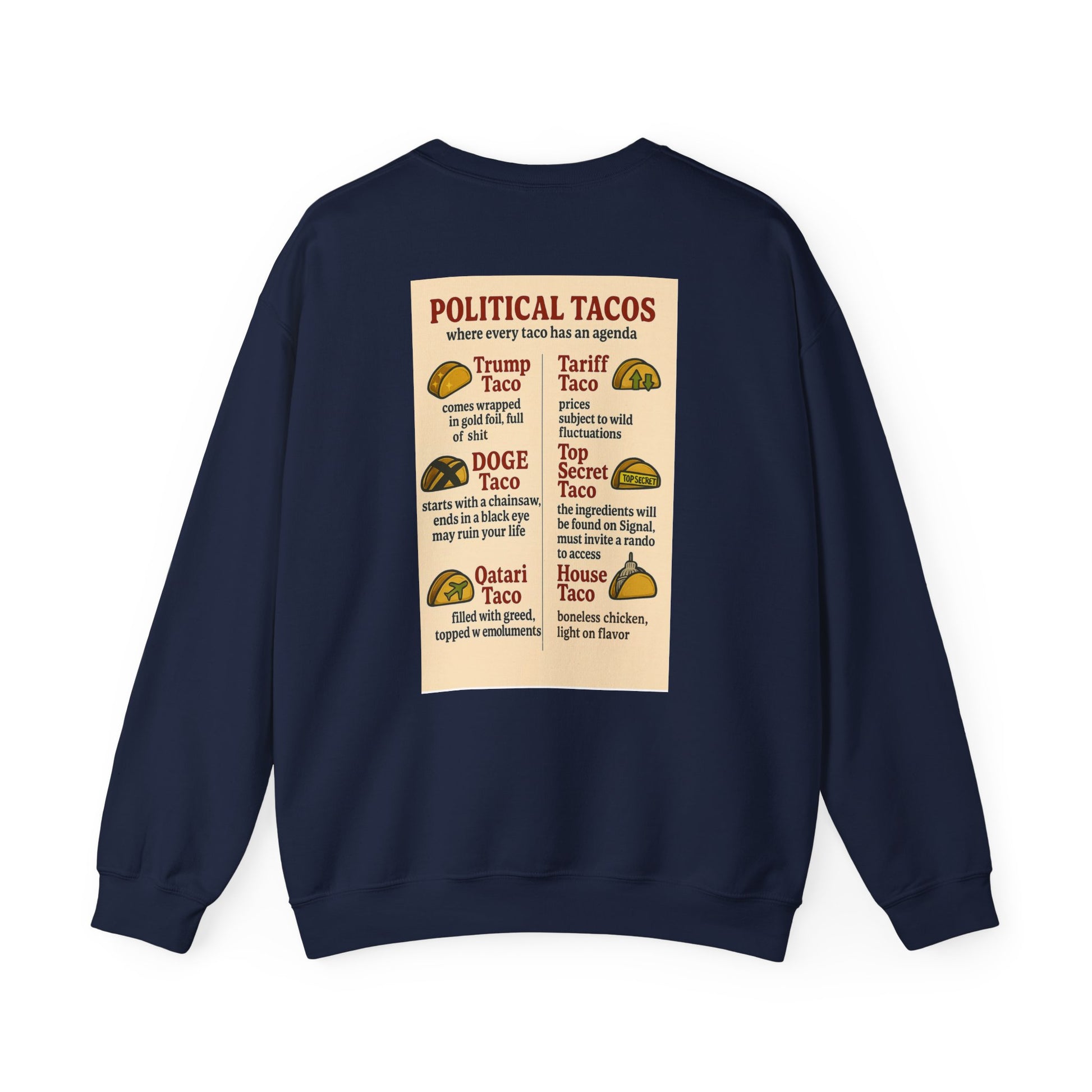 Political Tacos Crewneck