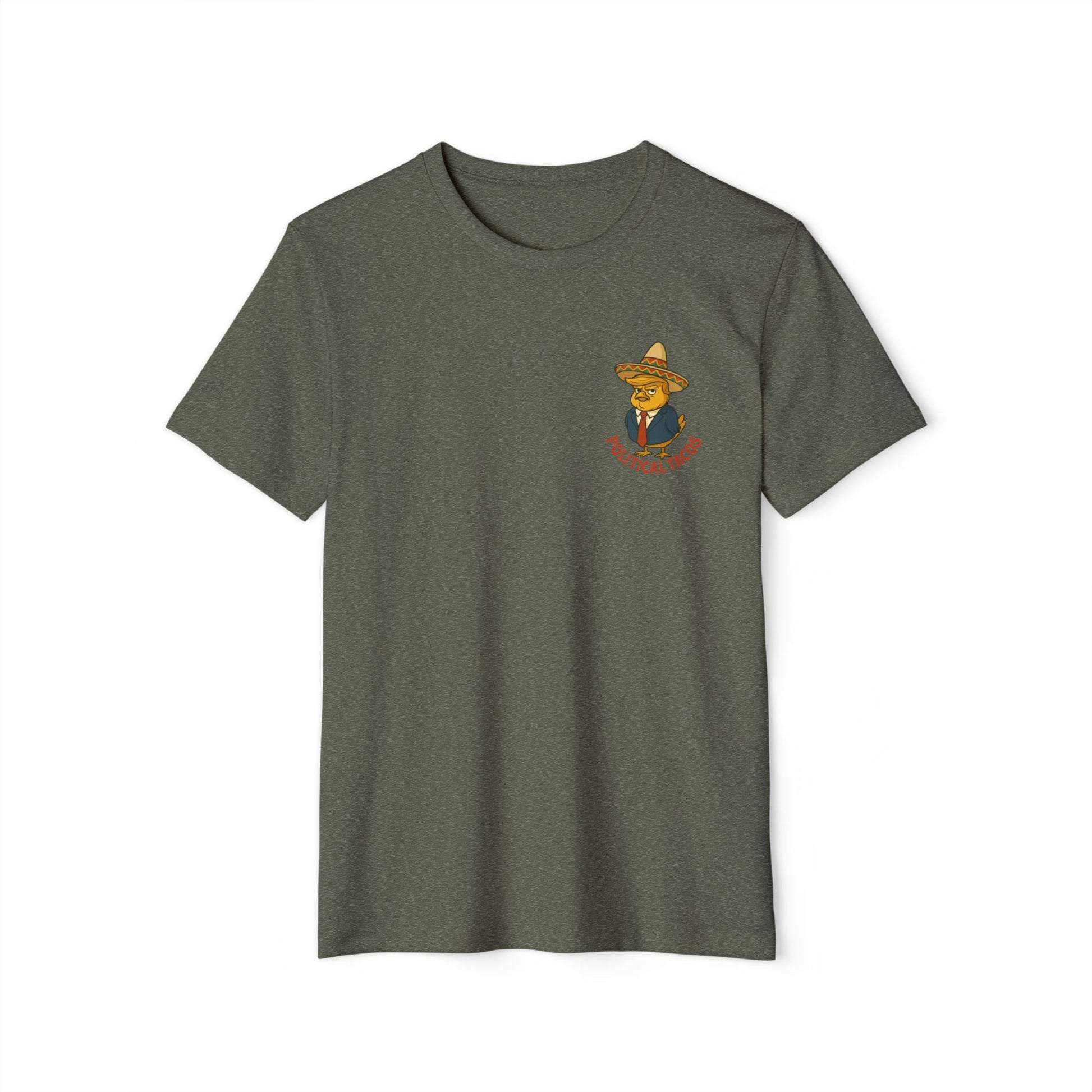 Political Tacos T-Shirt 45% Polyester
