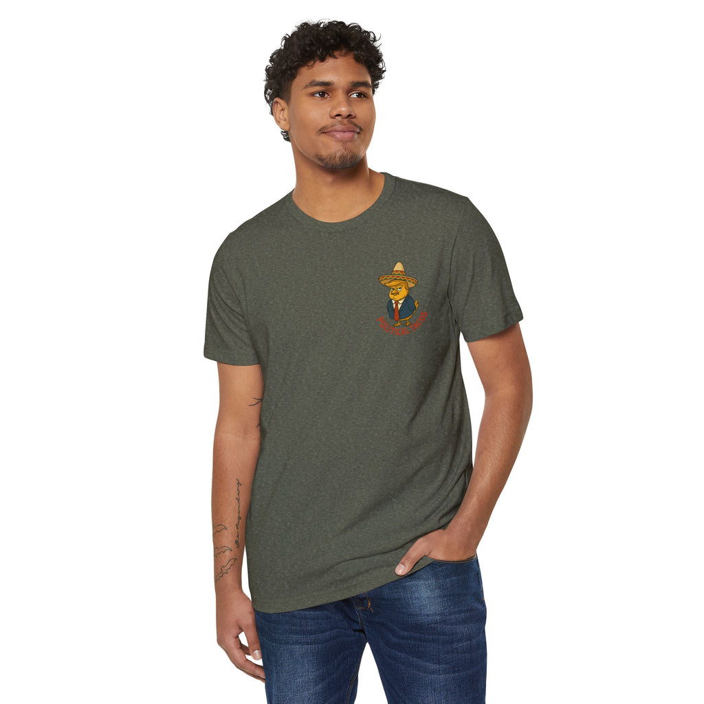 Political Tacos T-Shirt 45% Polyester