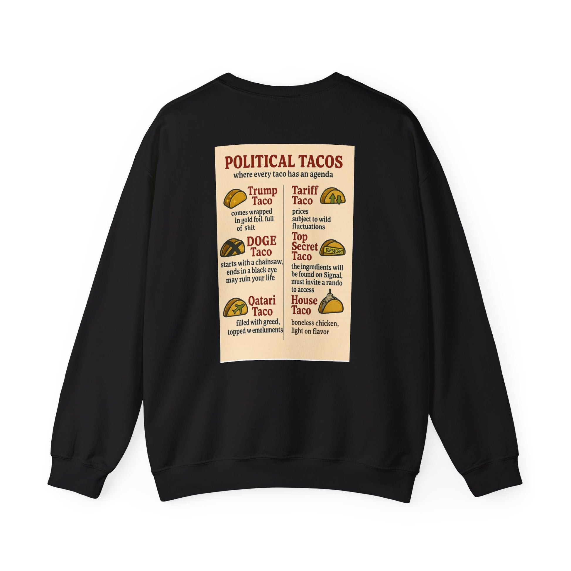 Political Tacos Crewneck