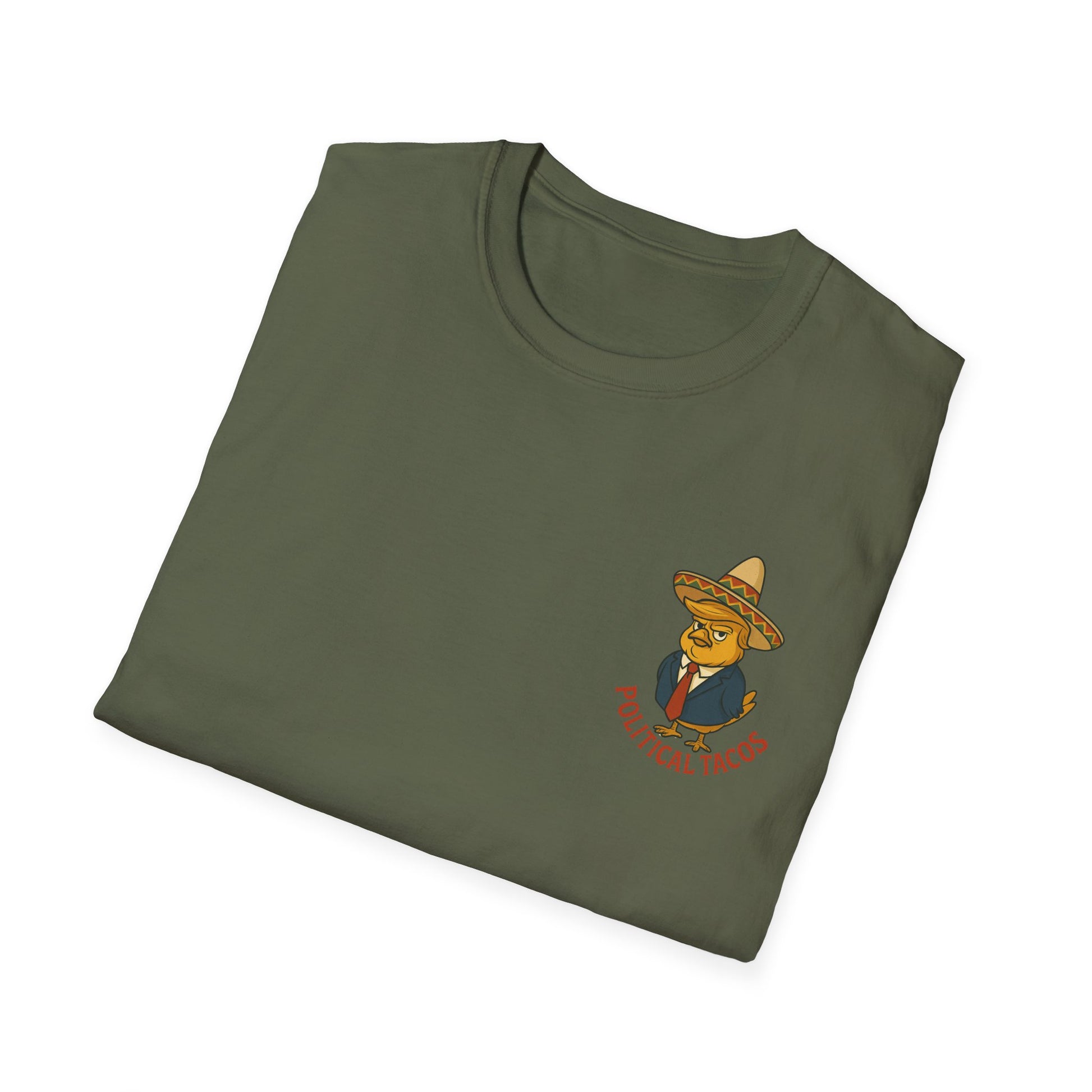 Political Tacos T-Shirt 100% Cotton